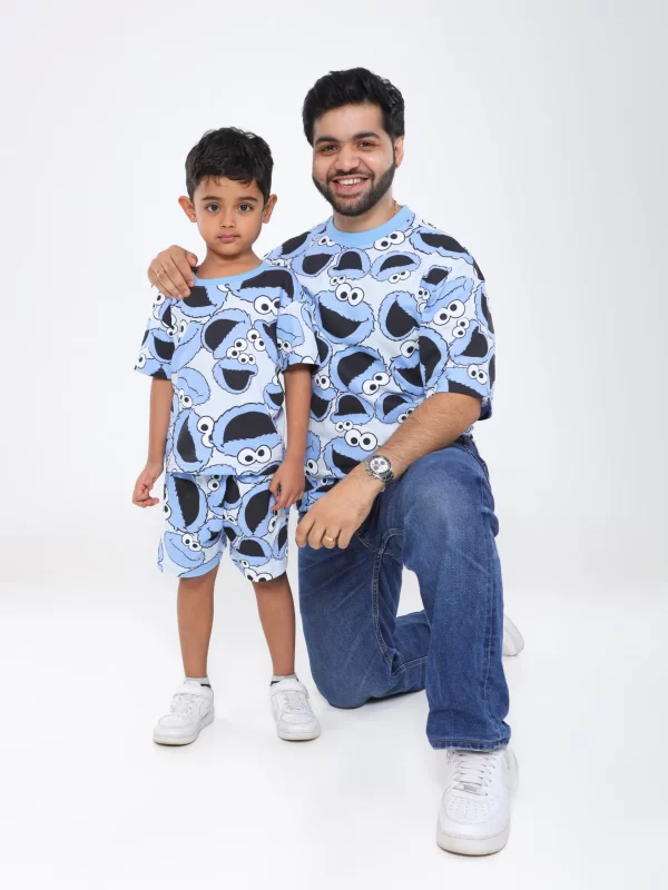 Blue Muppet Dad/Mom T-shirt