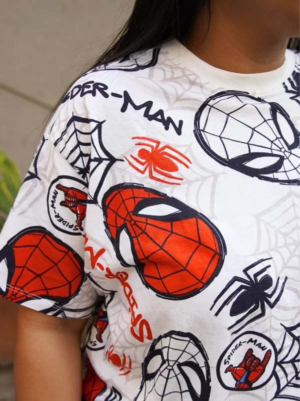 Mom-Dad Matching Spiderman T-shirt