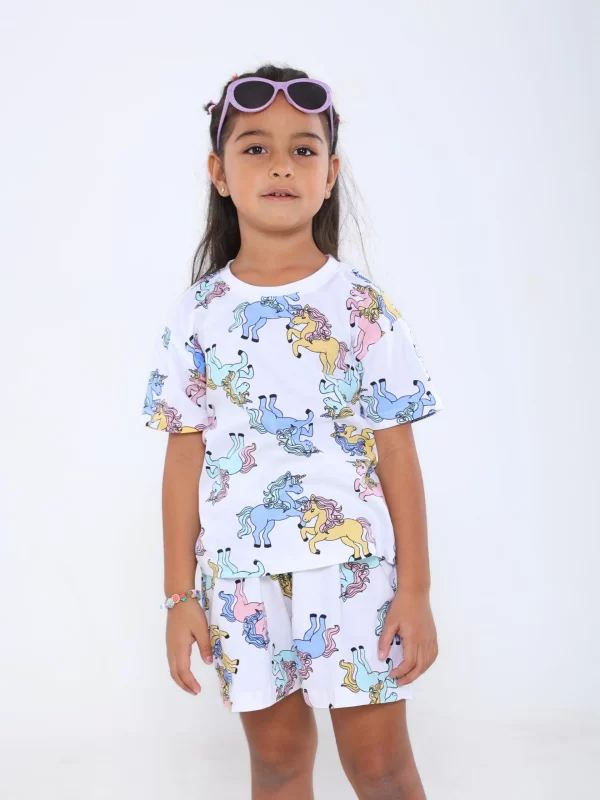 Pastel Unicorn Bliss Oversized Cord Set