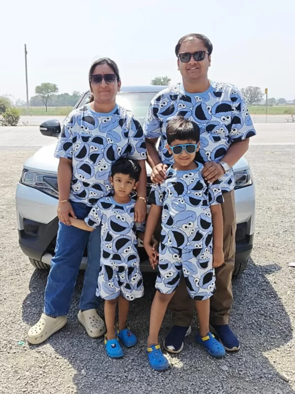 Blue Muppet Dad/Mom T-shirt