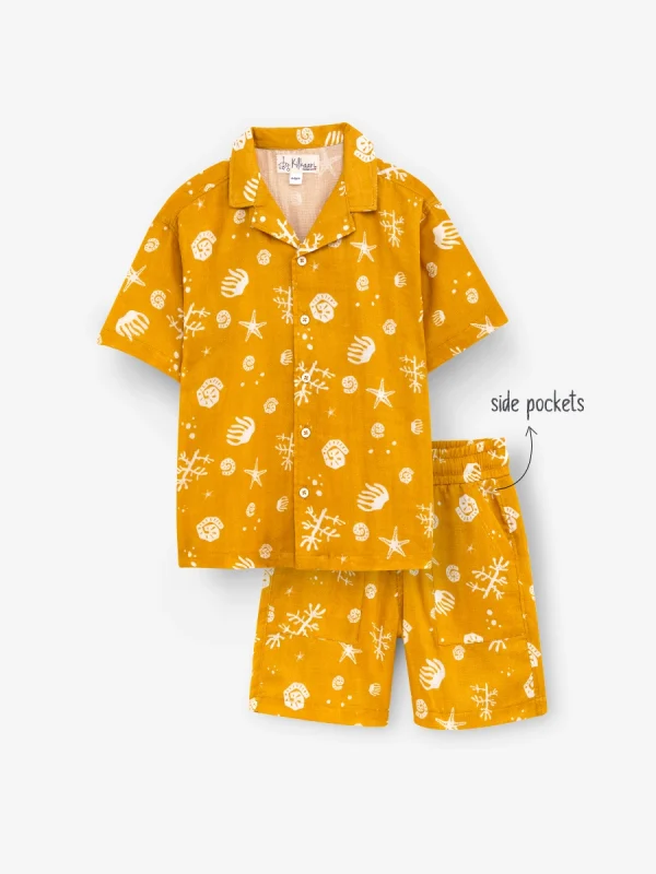 Pure Linen: Tide & Treasure Cord Set