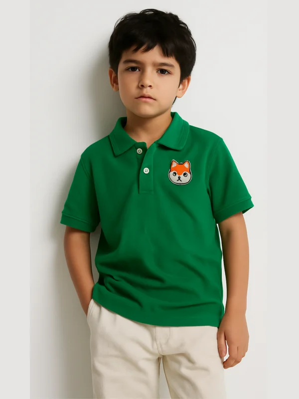 Premium: Smart Like a Fox Kids Polo T-Shirt