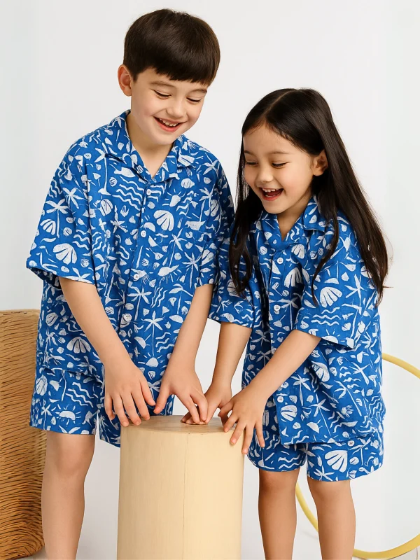 Pure Linen: Palm Paradise Premium Cord Set