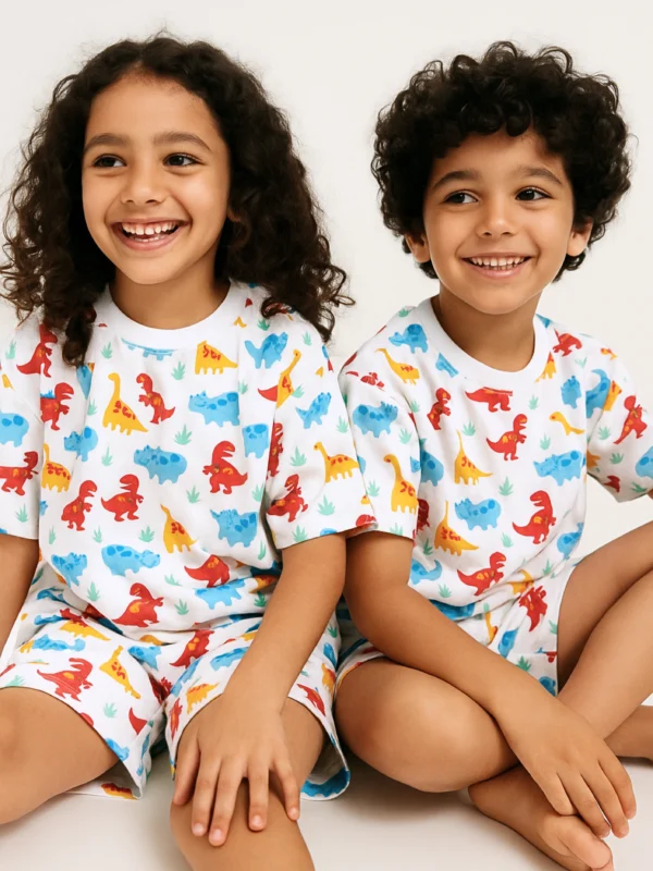 Premium Jurassic Joy Oversized Cord Set