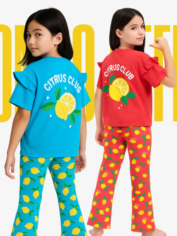 Combo: 2 Citrus Bootcut Pant Sets