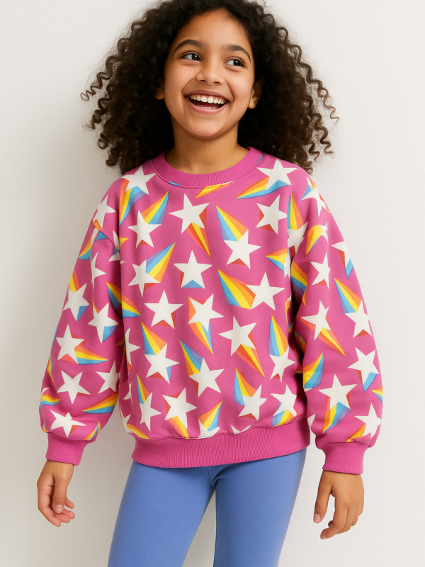 Winter Fleece: Tiny Twinkles Sweatshirt and Leggings Set